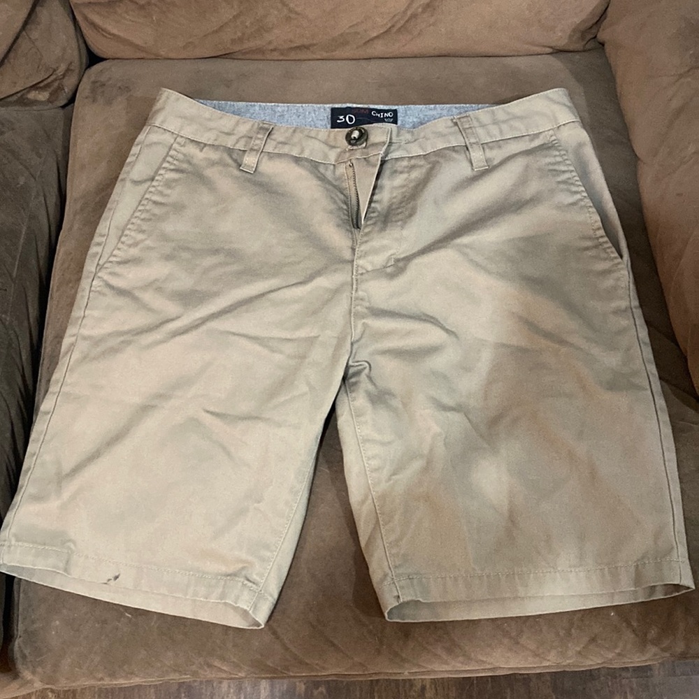 Mens chino and board shorts